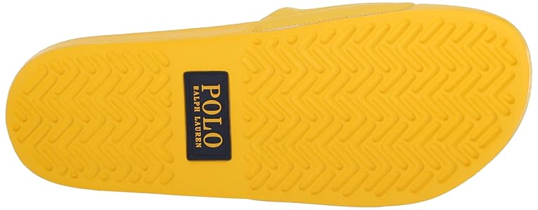 Amazon | Polo Ralph Lauren メンズ ポロベアスライド, イエロー